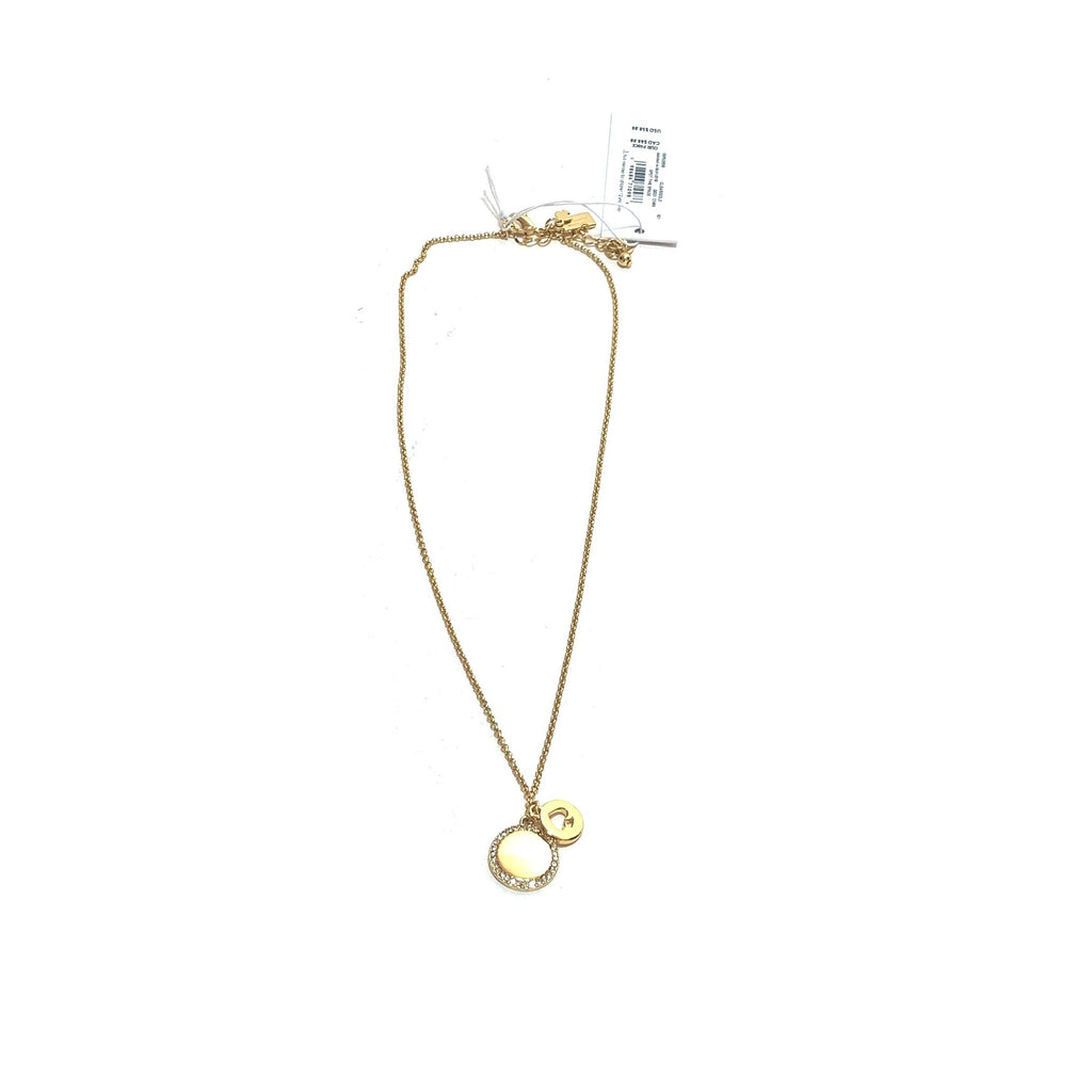 Kate Spade Gold 'Spot The Spade' Necklace | Brand New |