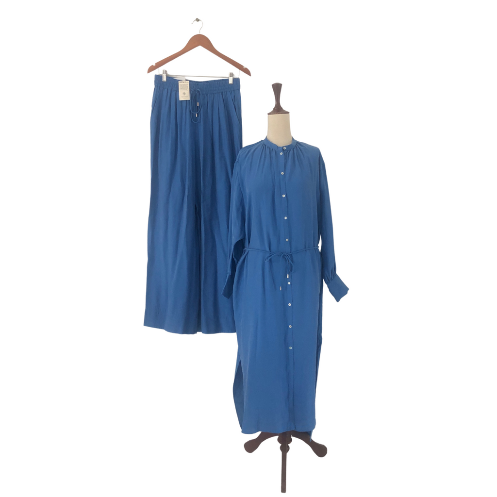 Mango Blue Soft Co-Ord Set | Brand New |