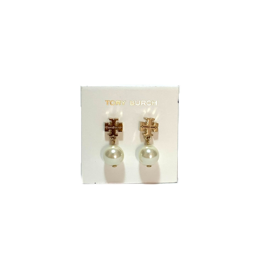 Tory Burch Pearl Drop Earrings | Like New |