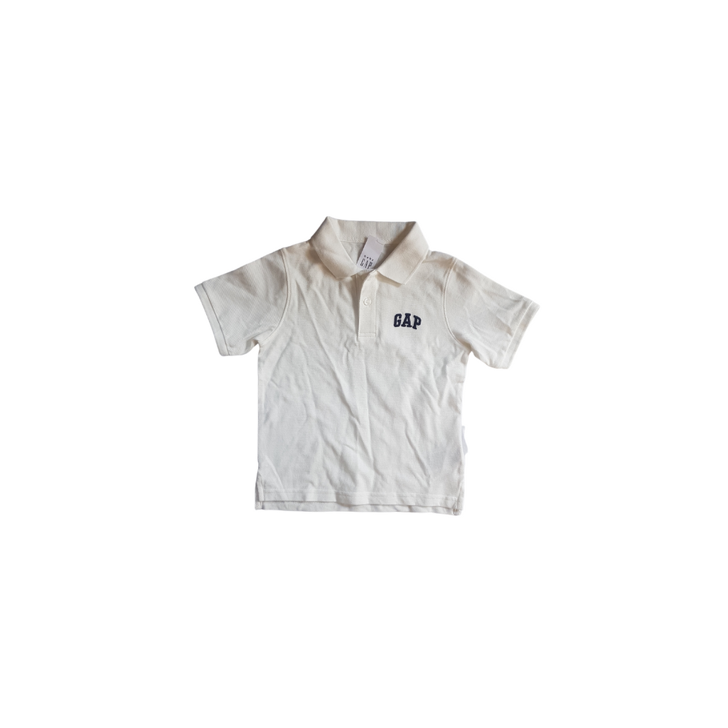 GAP White Polo Shirt (5 Years) | Brand New |