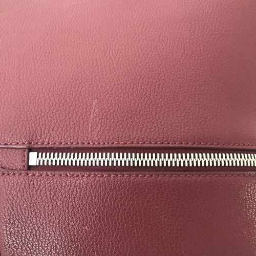 Charles & Keith Large Maroon Tote | Gently Used |