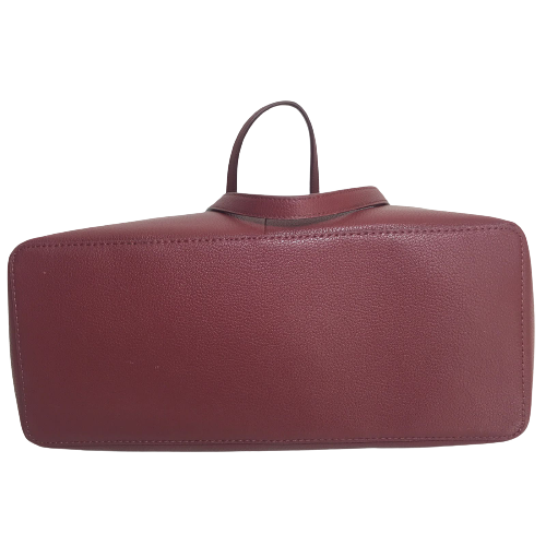 Charles & Keith Large Maroon Tote | Gently Used |