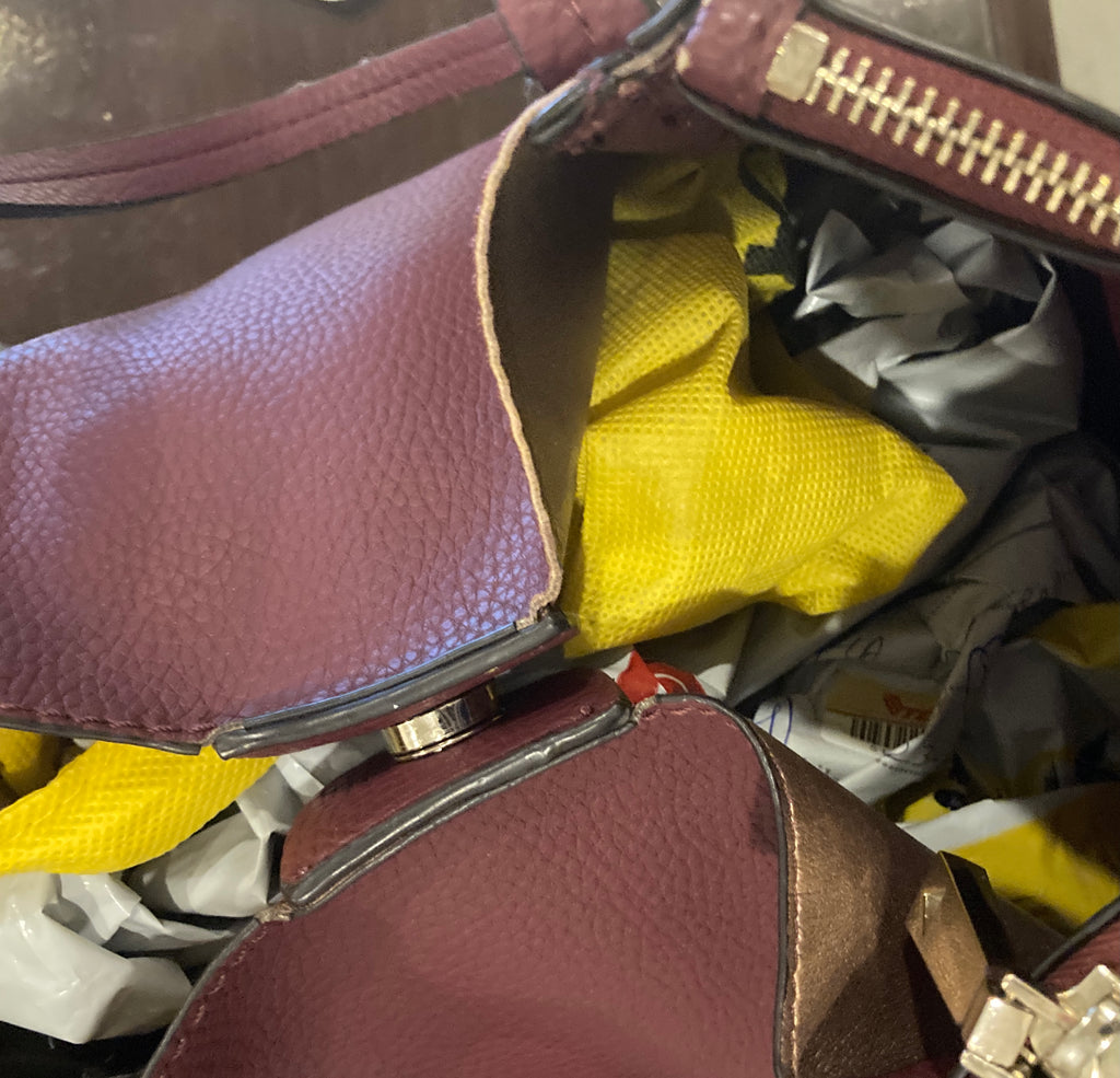 Guess Maroon Shoulder Bag | Pre Loved |