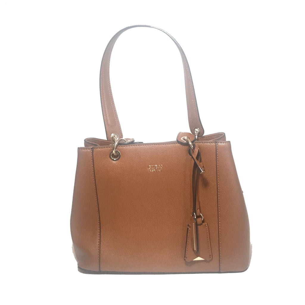 Guess Tan 'Kamryn' Shoulder Bag | Brand New |