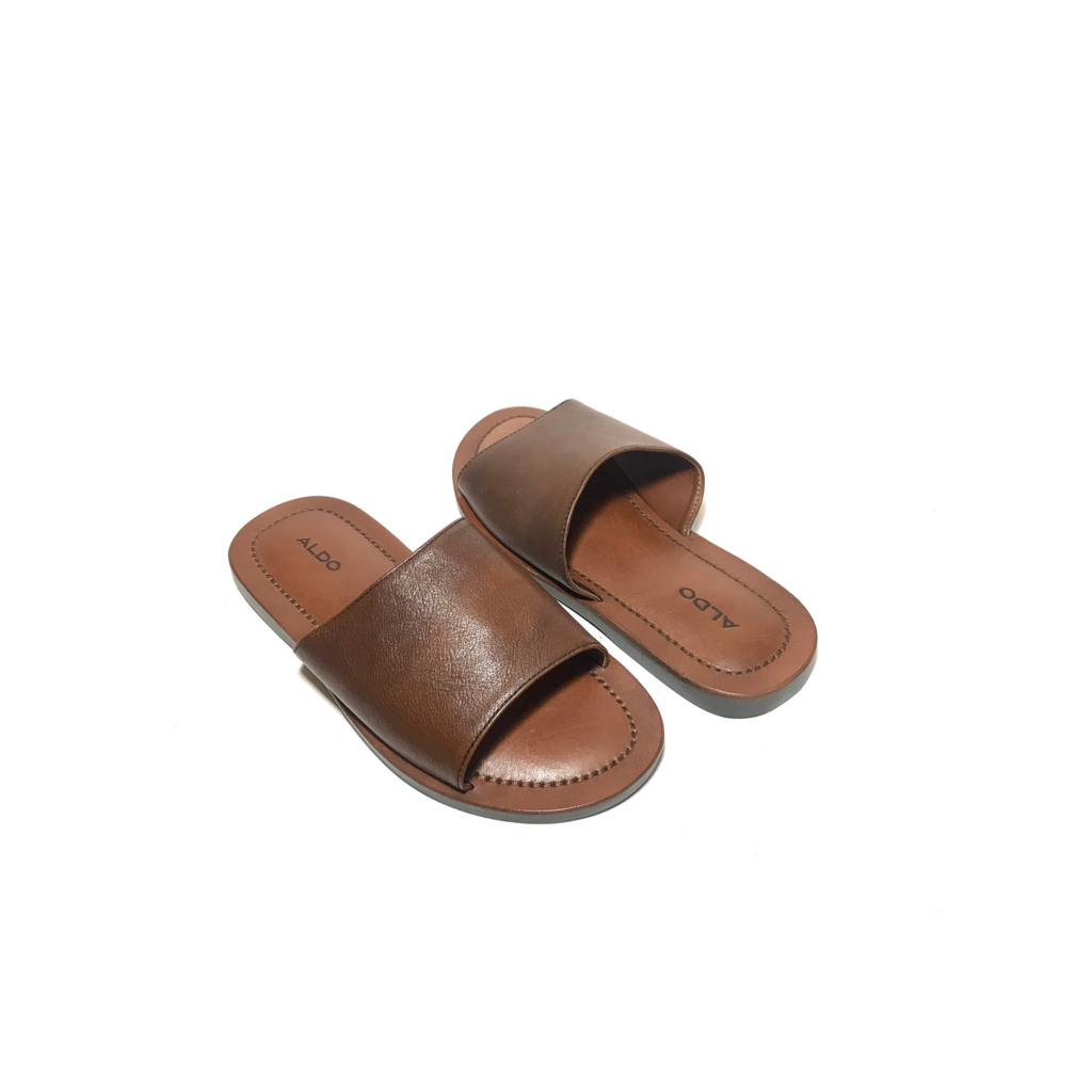 Aldo Tan Unisex Slides | Like New |