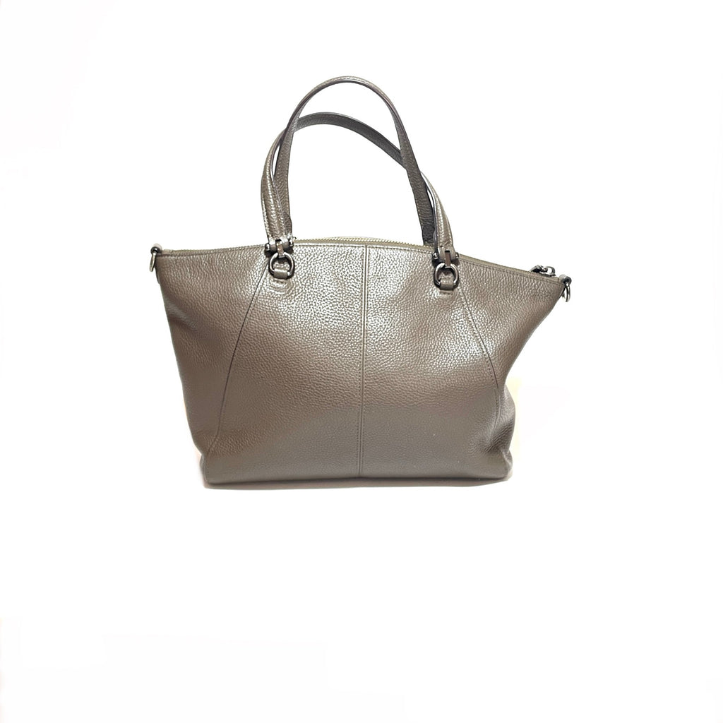 Coach Moss Green Pebbled Leather 'Prarie' Satchel | Gently Used |