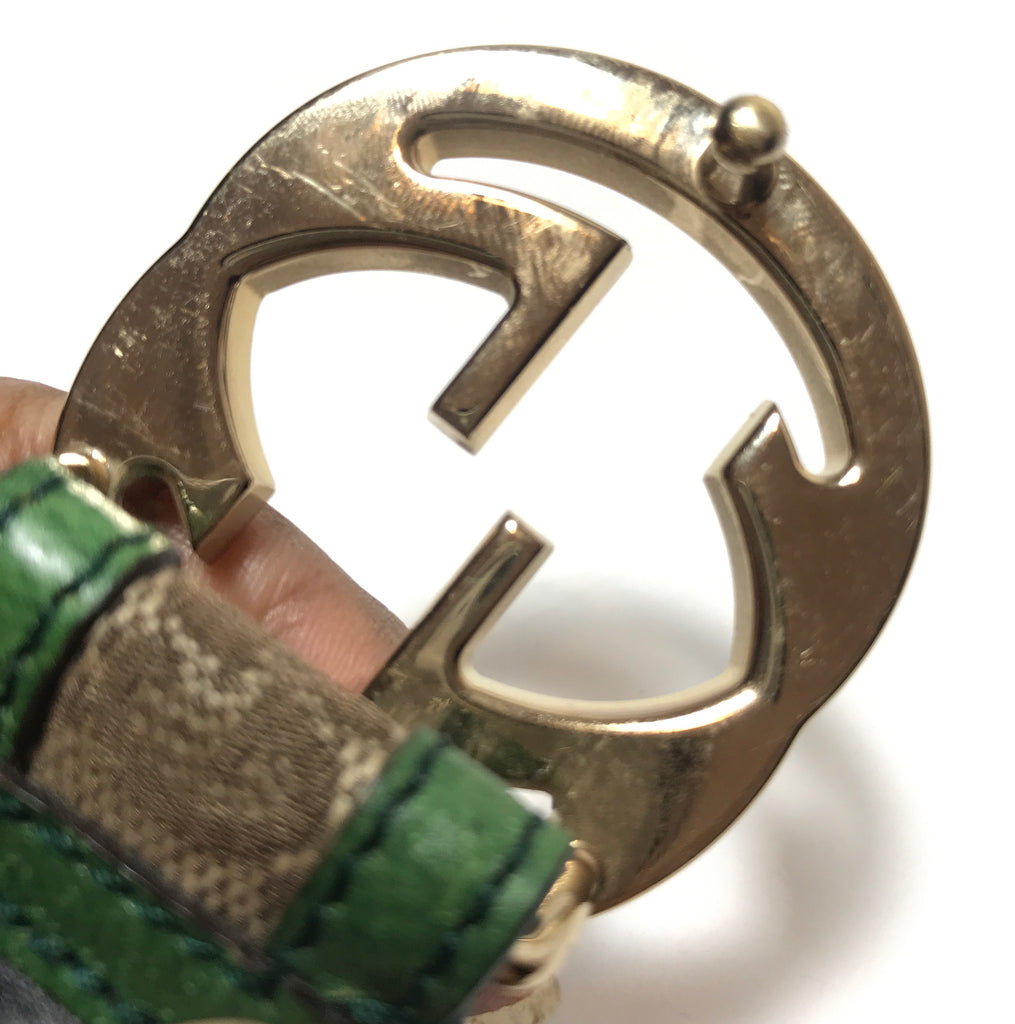 Gucci Monogram GG Belt Gently Used Secret Stash