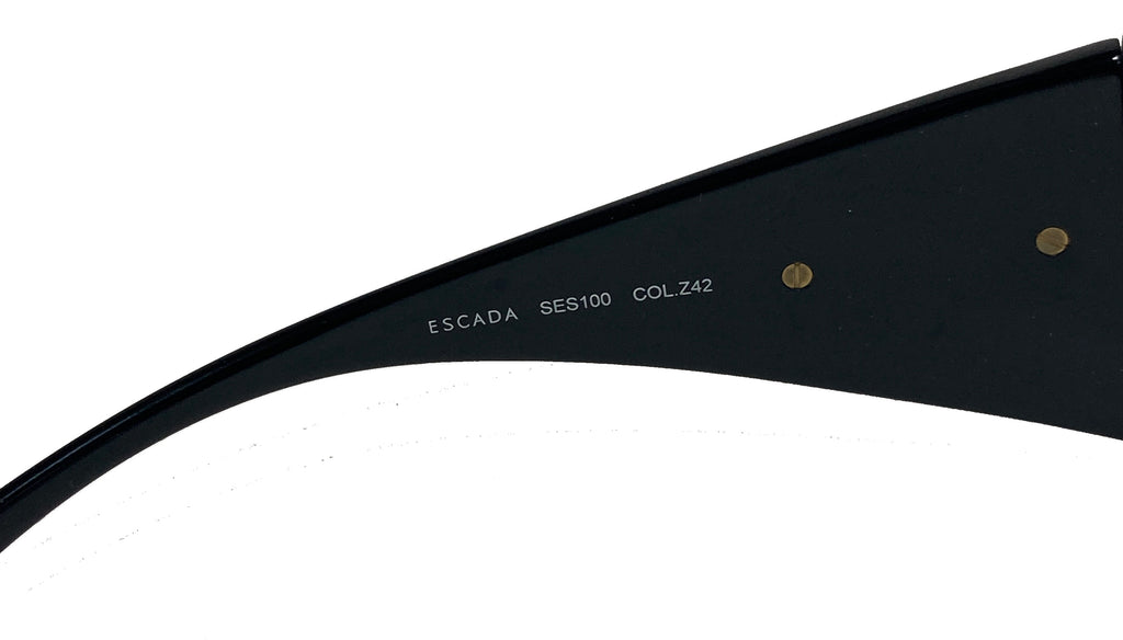 Escada Black SAES100 Sunglasses | Like New |