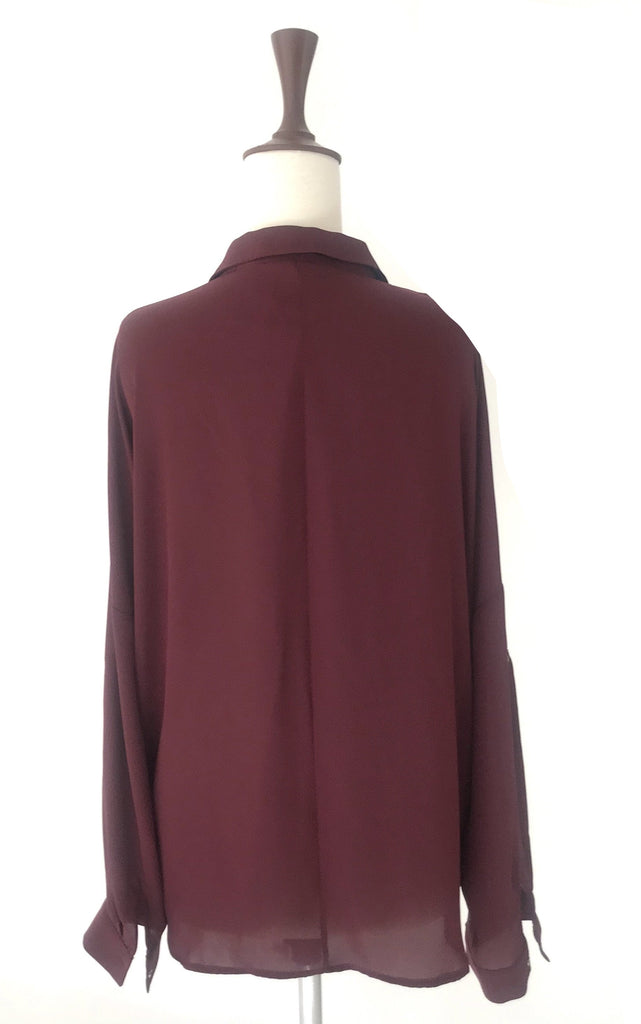 Koton Burgundy Shirt | Brand New |