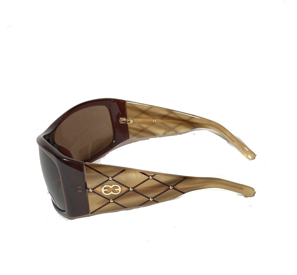 Escada Brown SES068SN Sunglasses | Like New |