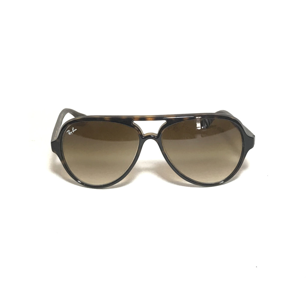 Ray-Ban Light Brown RB4125 Unisex Aviator Sunglasses | Pre Loved |