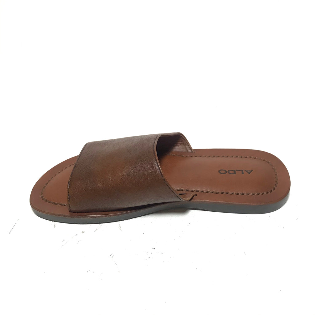 Aldo Tan Unisex Slides | Like New |