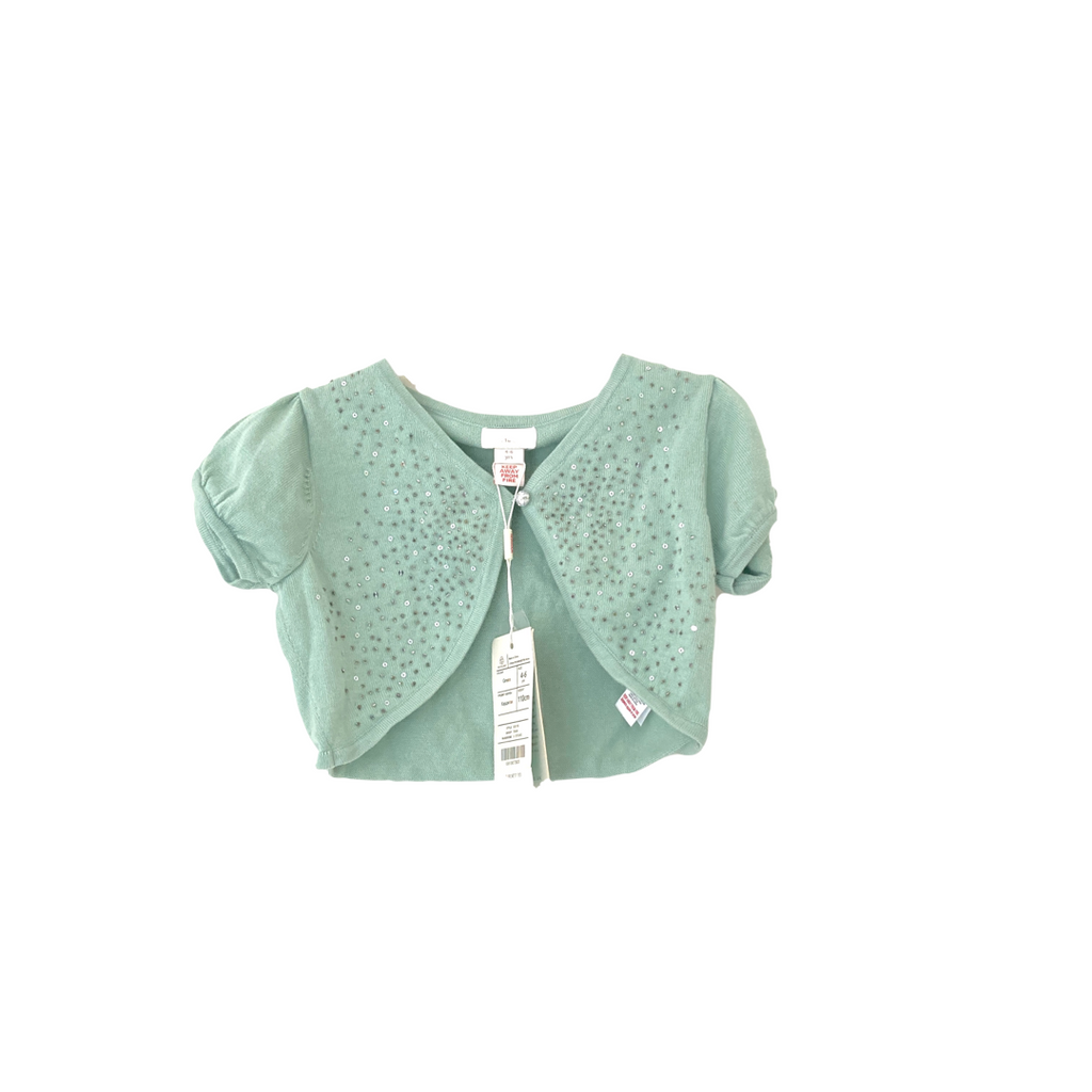 Monsoon Mint Green Sequins Cover-Up | Brand New |