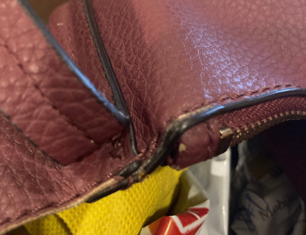 Guess Maroon Shoulder Bag | Pre Loved |