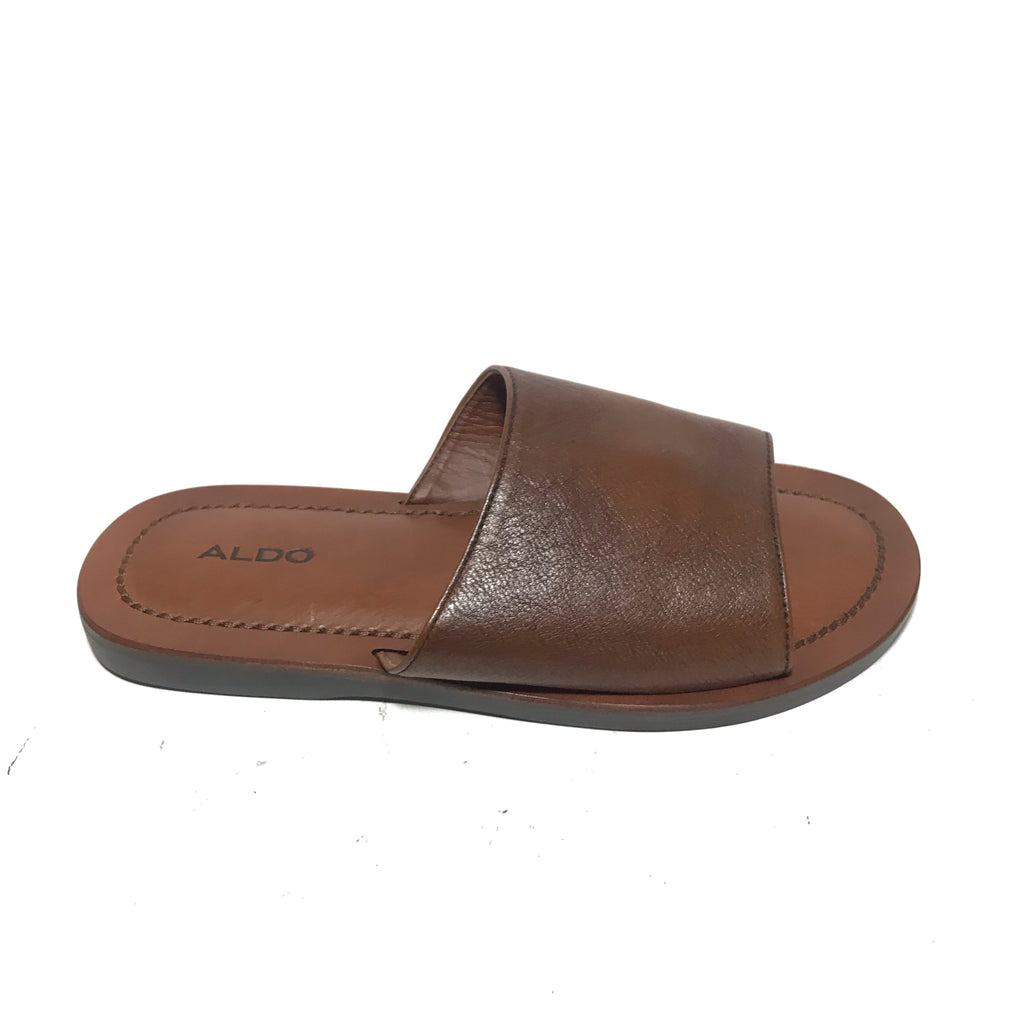 Aldo Tan Unisex Slides | Like New |