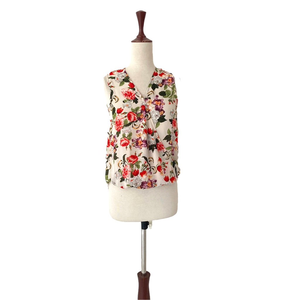 Forever 21 Floral Sleeveless Top | Gently Used |