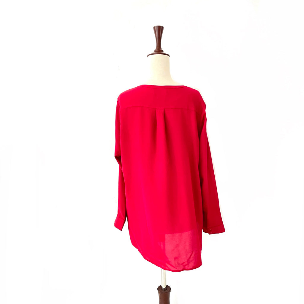 Autograph red blouse | Pre Loved |