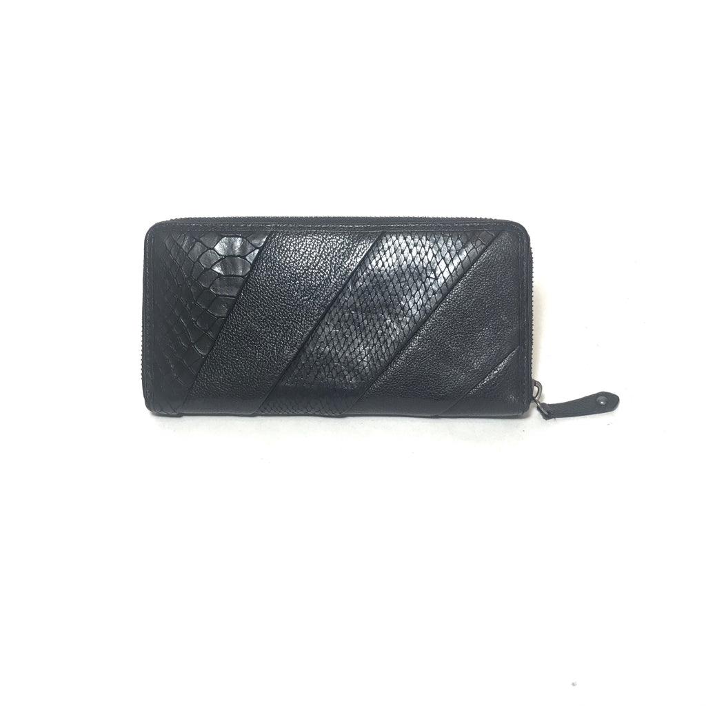 Coach Black Leather Envelope Wallet | Pre Loved |