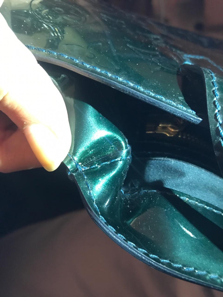 Louis Vuitton Monogram Vernis Wilshire PM Bag | Pre Loved |