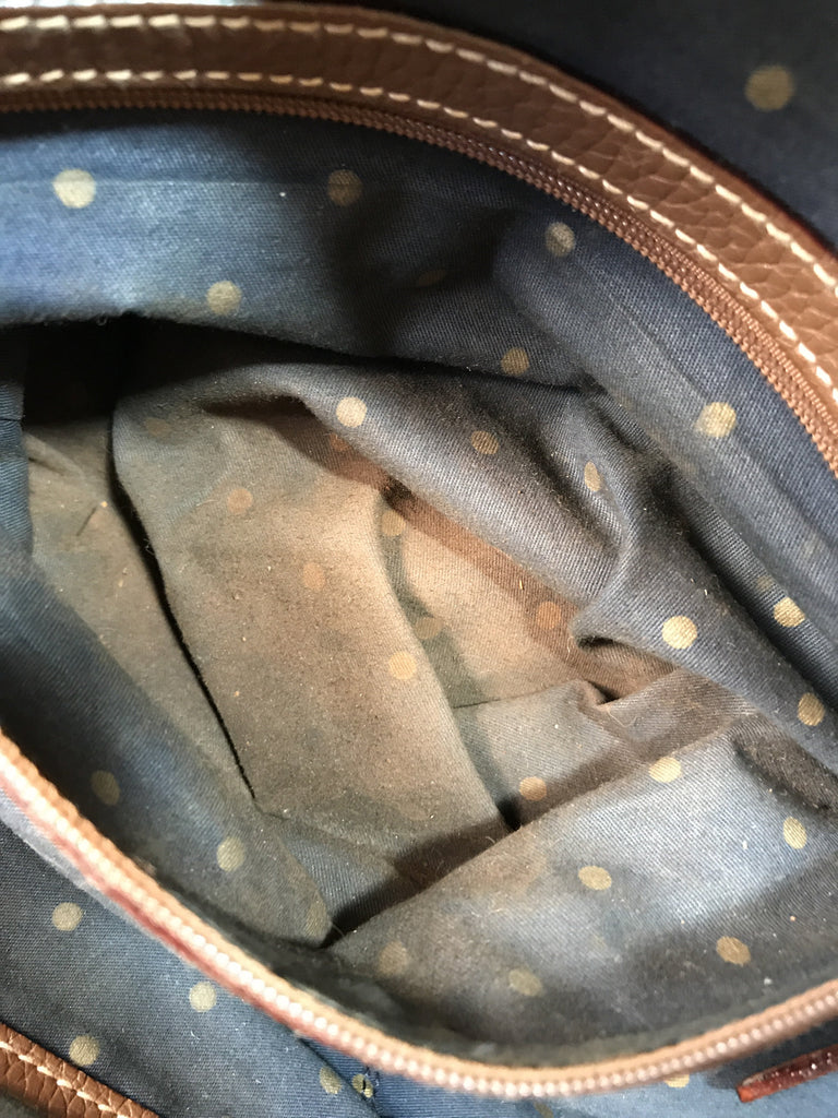 Kate Spade Brown Pebbled Leather Tote