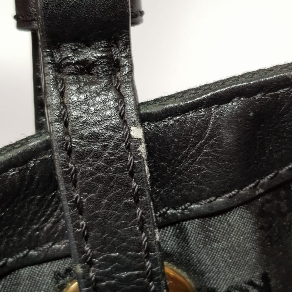 Michael Kors Black Monogram Jet Set Canvas Tote | Pre Loved |