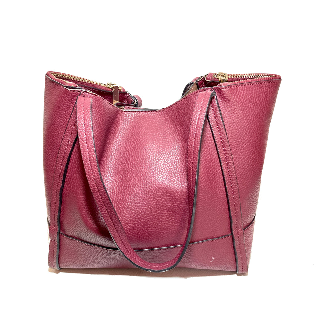 Guess Maroon Shoulder Bag | Pre Loved |