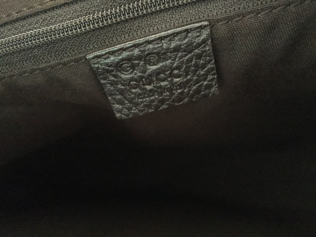 Gucci 'GG Guccissima' Coated Canvas & Leather Shoulder Bag | Gently Used | - Secret Stash