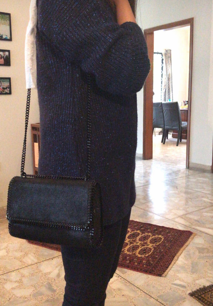Stella McCartney Falabella Black Crossbody Bag | Like New |