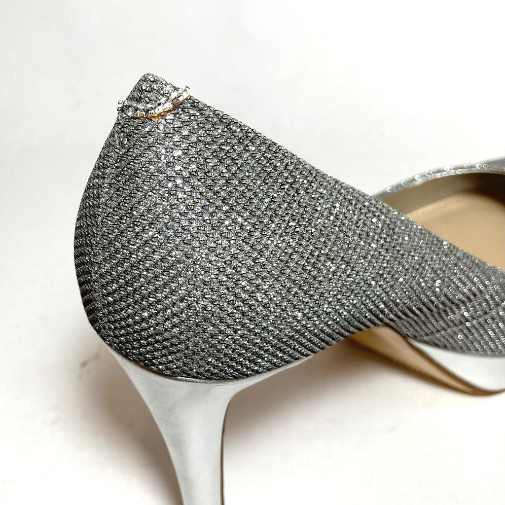 Charles & Keith Silver Platform Pumps | Like New |