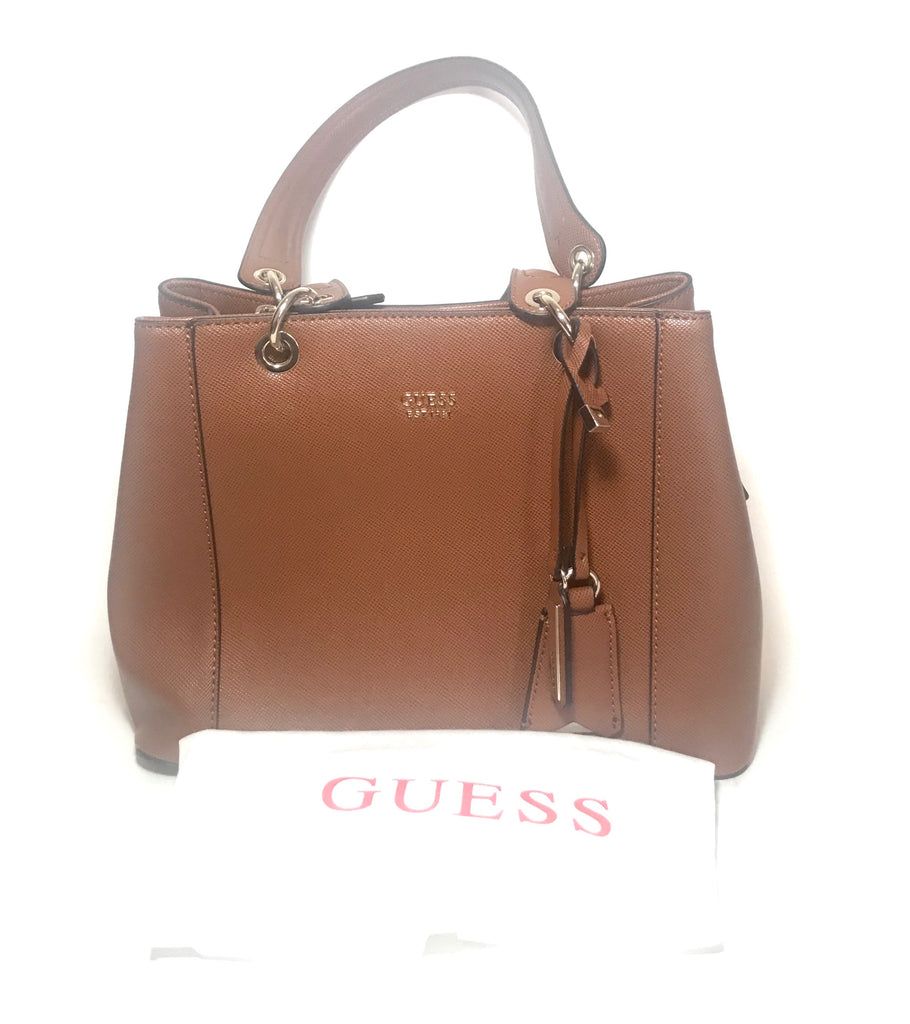 Guess Tan 'Kamryn' Shoulder Bag | Brand New |