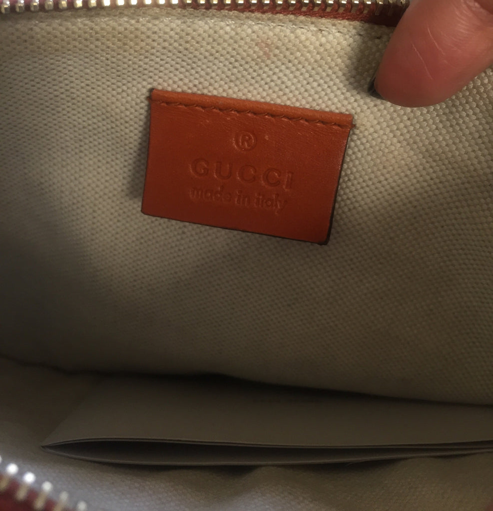 Gucci Craft GG Canvas Diamante Tote Bag with Pochette | Gently Used | - Secret Stash