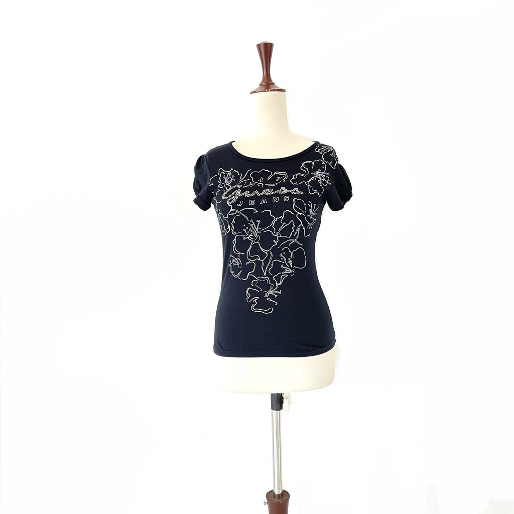 Guess black sequins t-shirt | Gently Used |