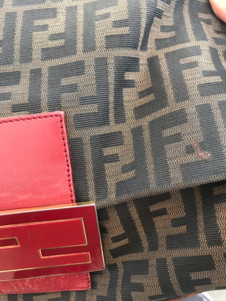 Fendi Vintage 'Zucca' Shoulder Bag | Pre Loved |