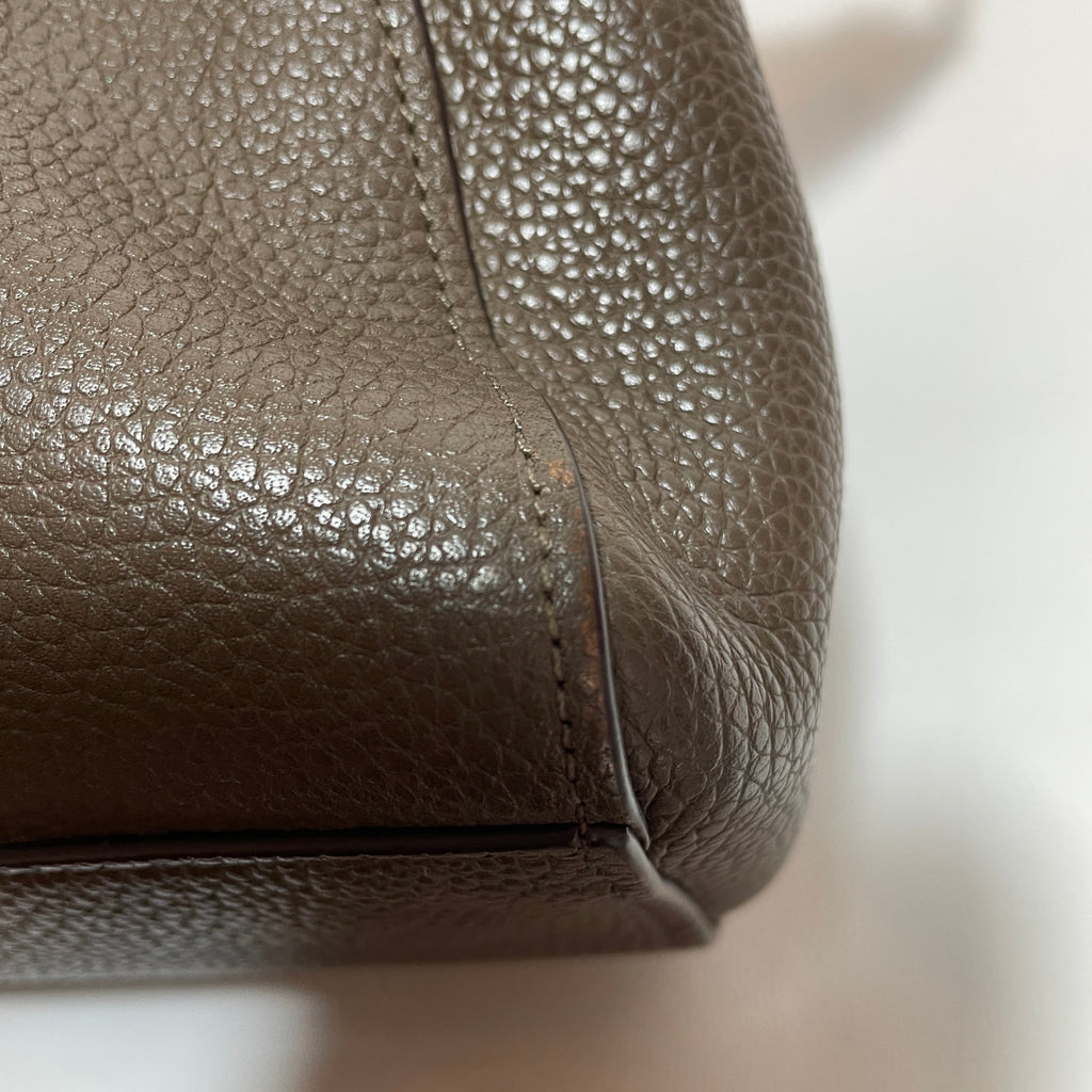 Coach Moss Green Pebbled Leather 'Prarie' Satchel | Gently Used |