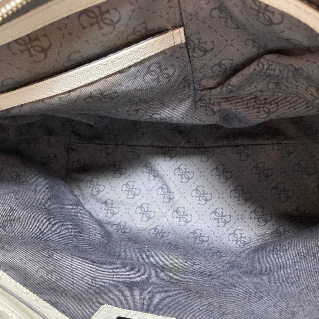 Guess White Floral Printed Shoulder Bag | Pre Loved |