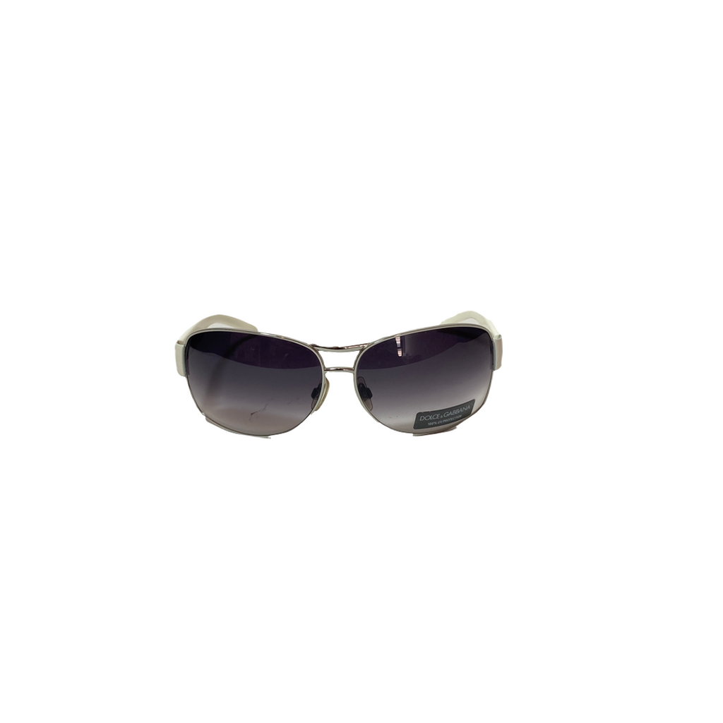 Dolce & Gabanna White 2027B Sunglasses | Like New |