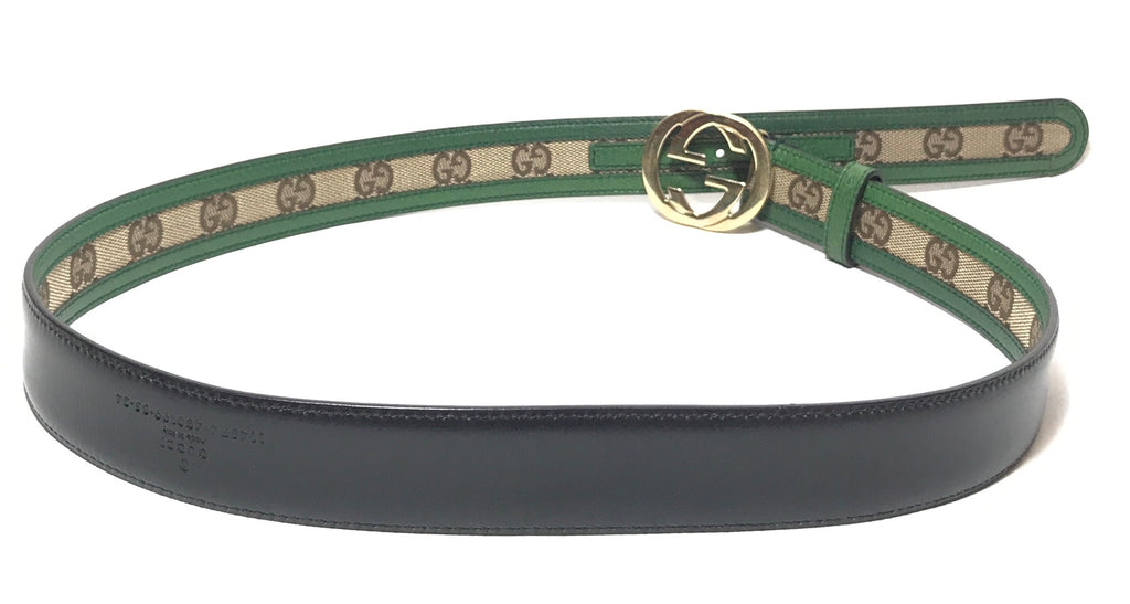 Gucci Monogram GG Belt | Gently Used |