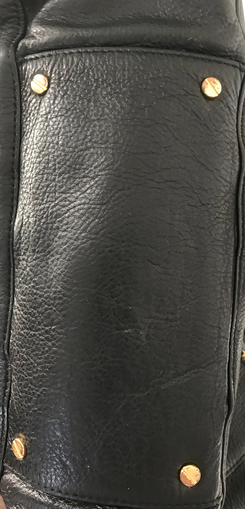 Tory Burch Black 'Amanda' Leather Bag | Pre Loved |