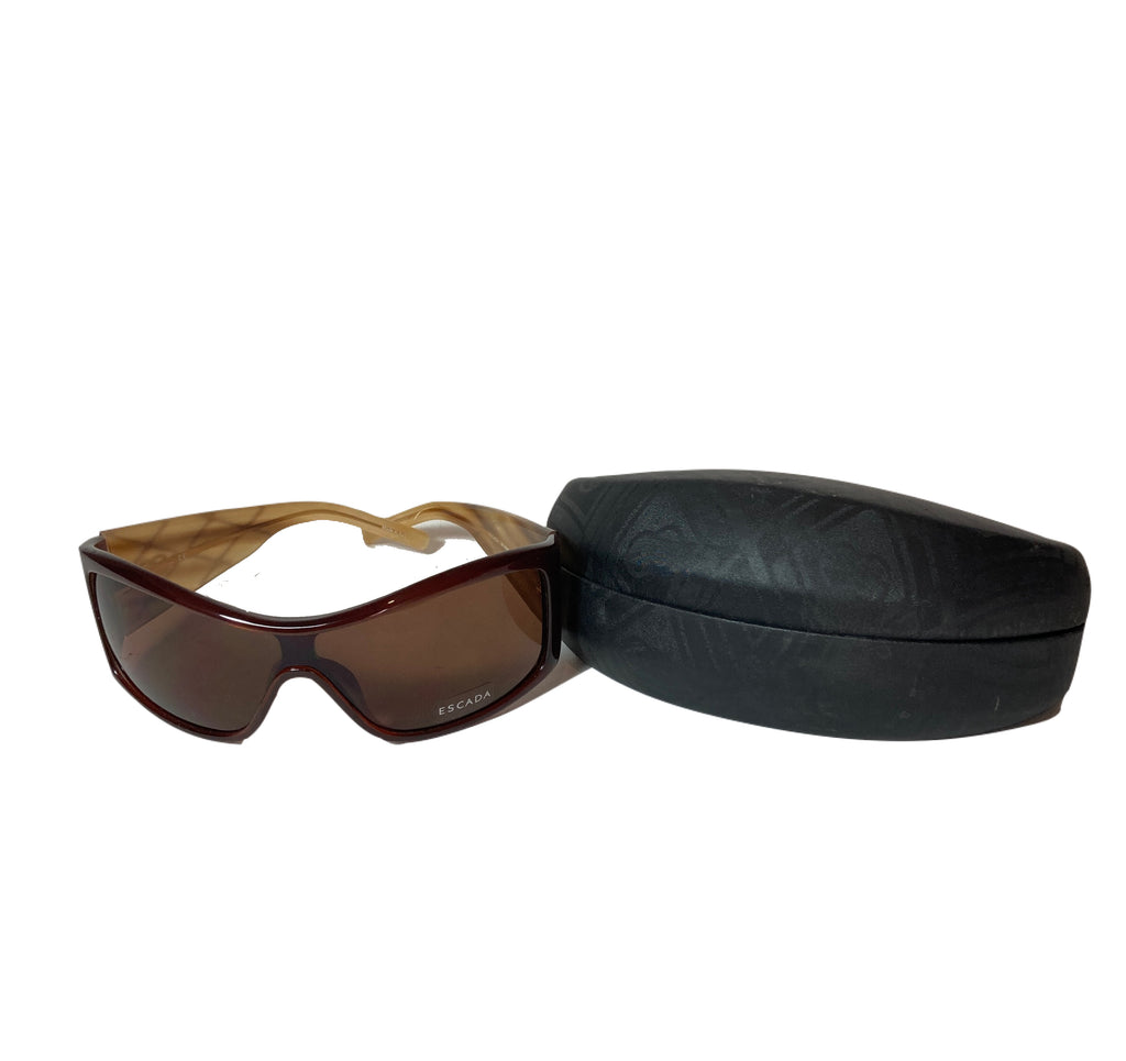 Escada Brown SES068SN Sunglasses | Like New |