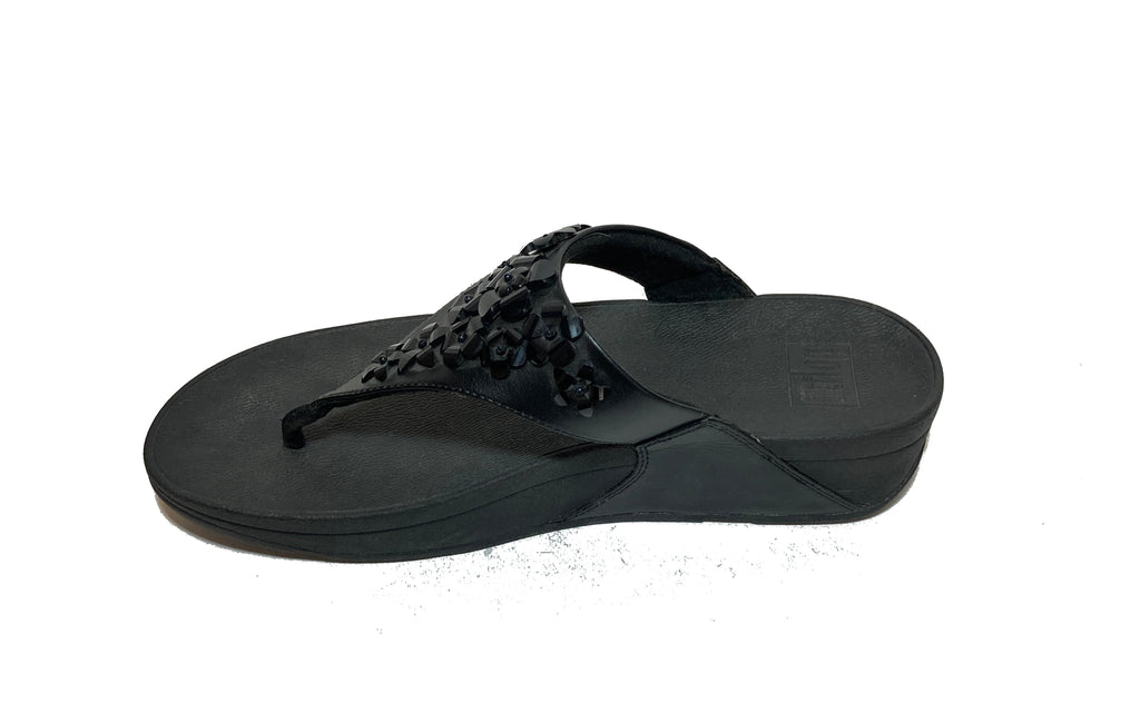 Fitflop Black Rhinestone Sandals | Gently Used |