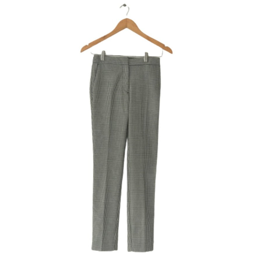 ZARA Black & White Houndstooth Jogger Waist Pants | Brand New |