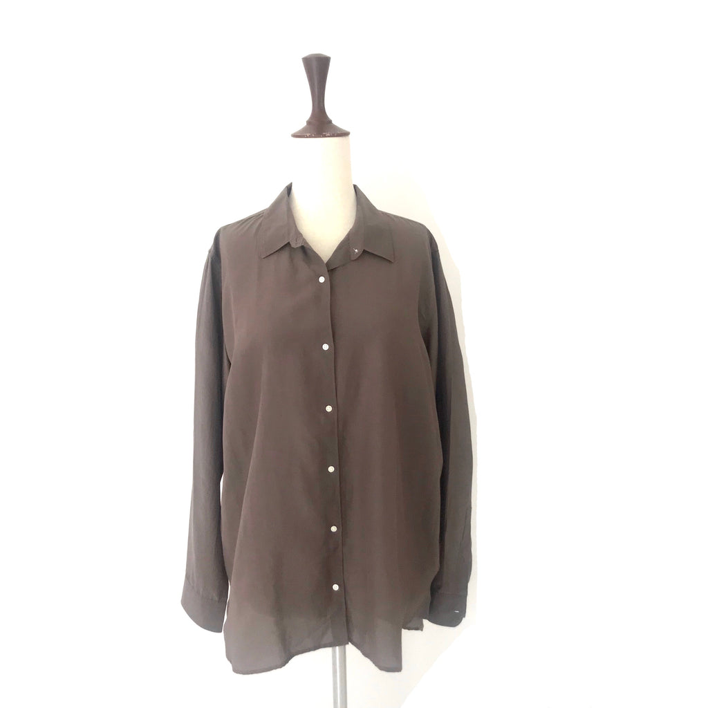 GAP Grey Button-Down Shirt | Brand New |