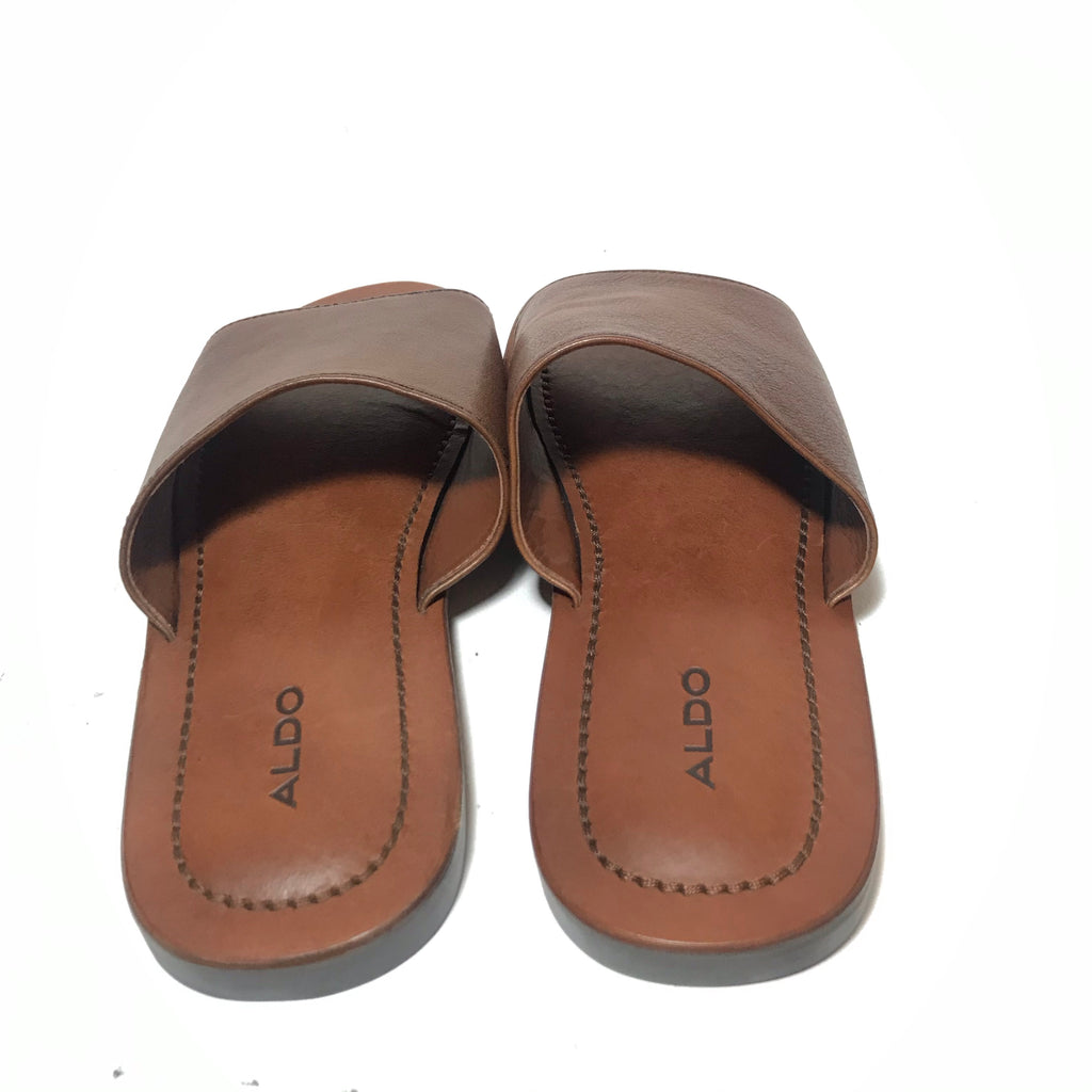 Aldo Tan Unisex Slides | Like New |