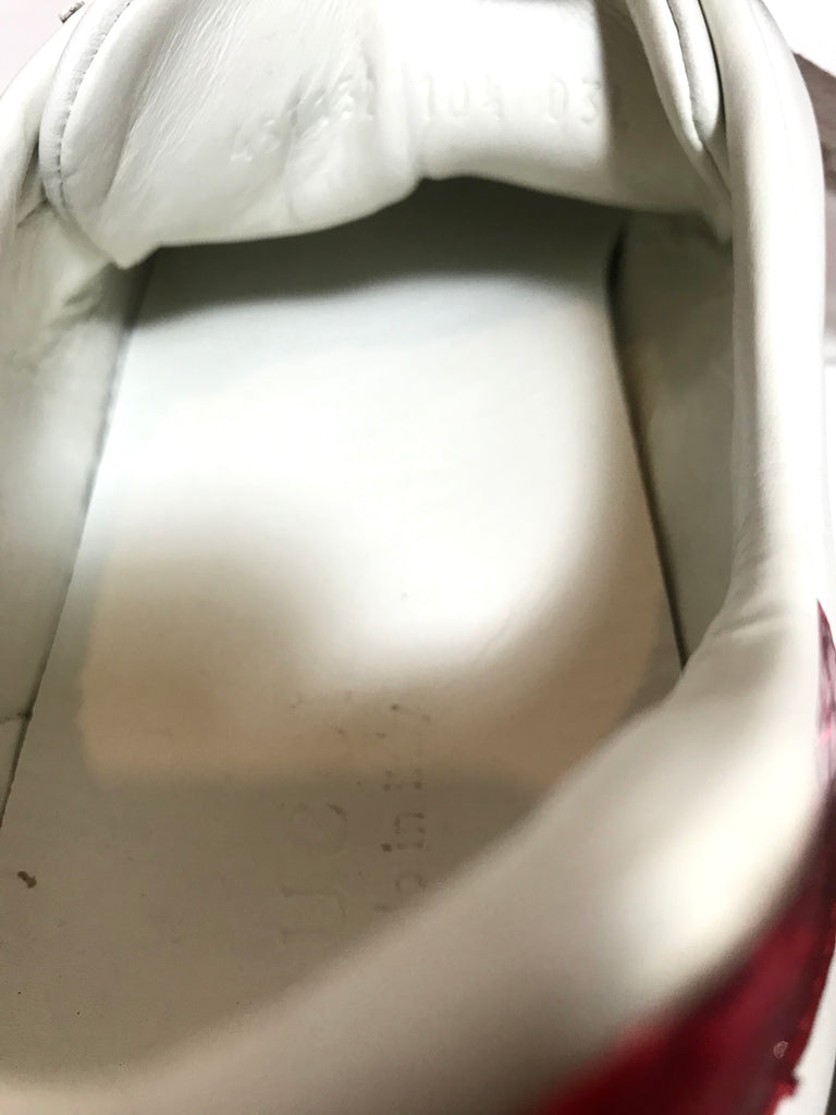 Gucci Men's White Tiger Ace Sneakers | Pre Loved |