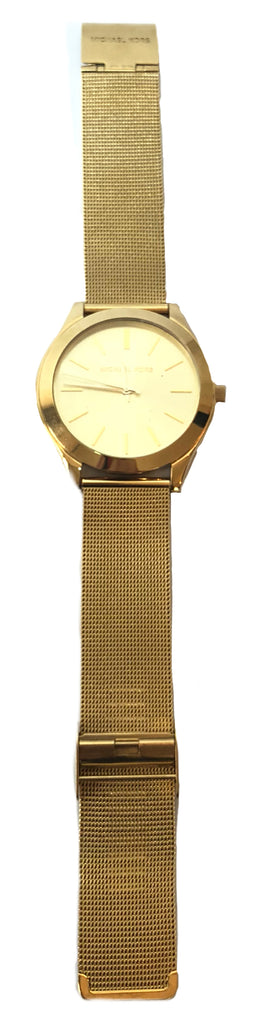 Michael Kors MK3282 Gold Mesh Watch | Gently Used |