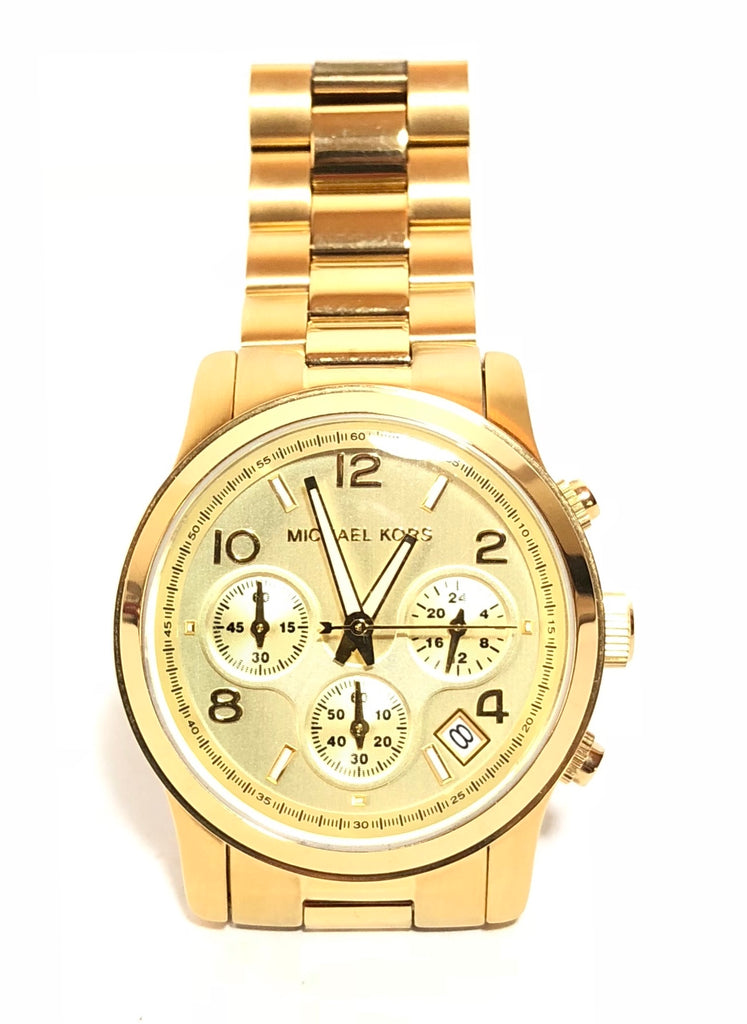 Michael Kors MK5055 Gold Watch | Like New |