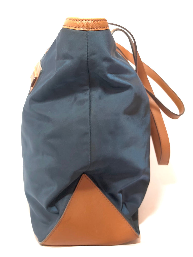 Michael Kors Dark Blue Nylon Bag | Pre Loved |