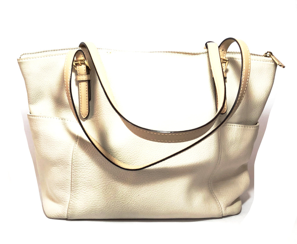 Michael Kors Jet Set Off-White East West Tote | Pre Loved |
