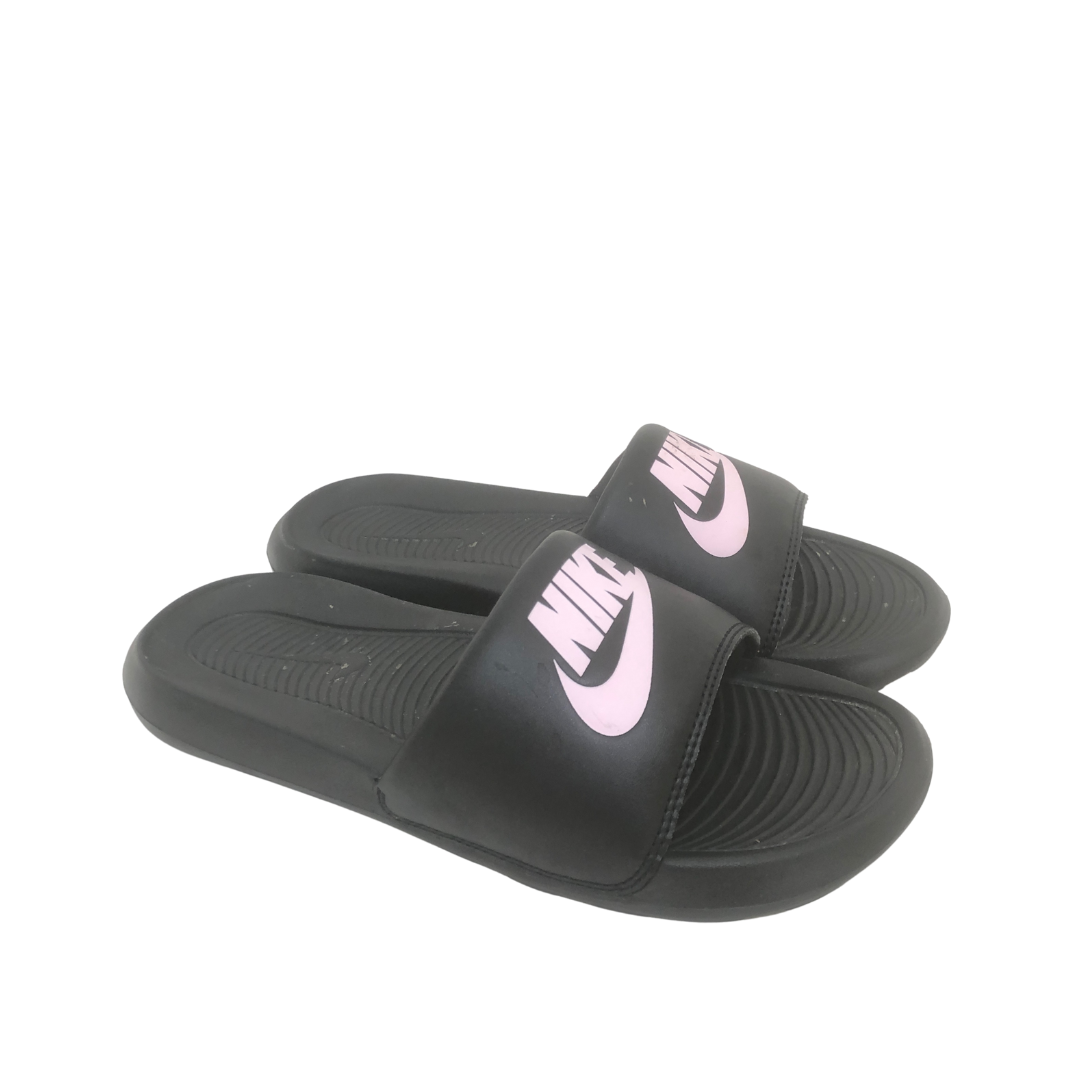 Nike 'Victori One' Black Women's Slides Pre Loved Secret Stash
