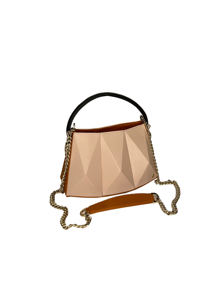 Warp White Saffron Leather Mini Bag | Sample |